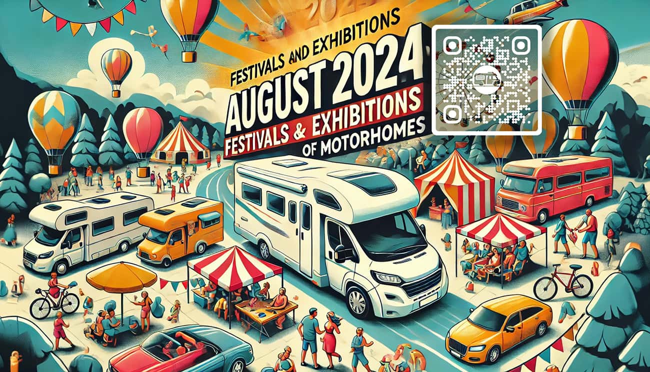 Август 2024: Фестивали и выставки автодомов