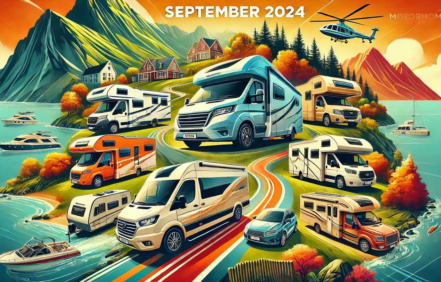 September 2024: Caravan and Campervan Festivals and Exhibitions
