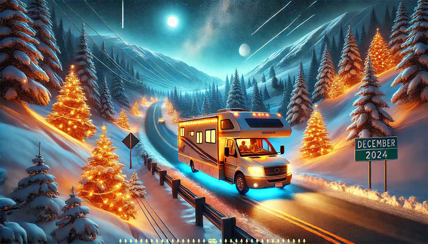 Dezembro de 2024: Viajar em autocaravana - os eventos esperam por si, embora sejam poucos!